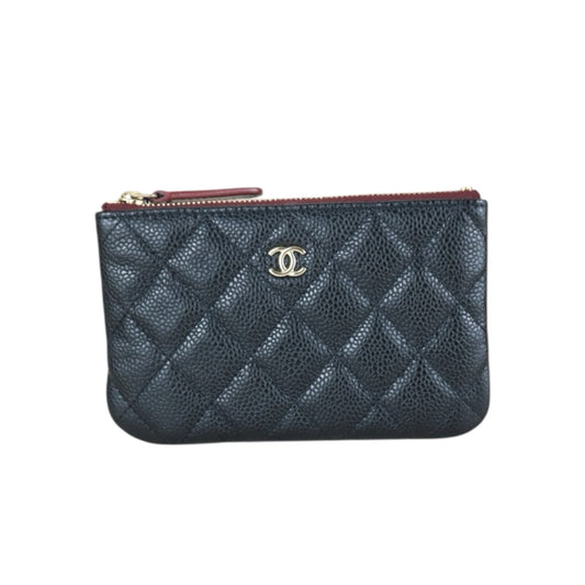 Excellent（Rank SA）｜CHANEL Caviar Skin Calf Leather Card Holder Black ｜X25082804