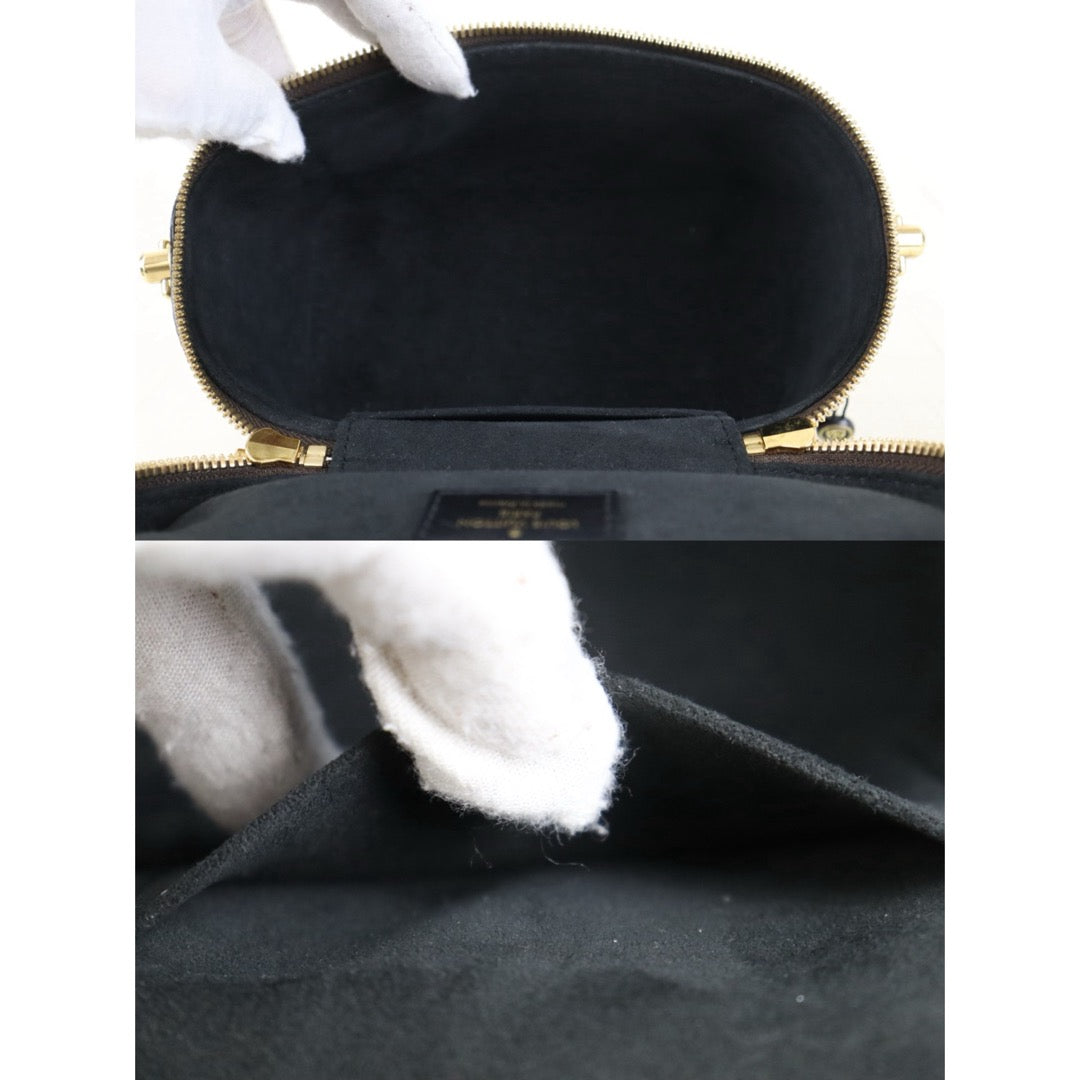 Include Entrupy Certificate of Authenticity｜Very Good ( Rank A) ｜Louis Vuitton Monogram Vanity PM Chain Bag IC Chips Model｜Z26101208