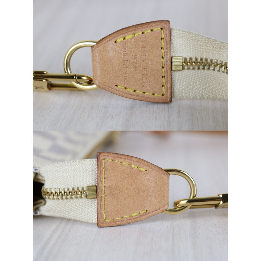 Very Good ( Rank A)｜Full Set LV Damier Azur Pochette Accessoires Current Model｜X25102309