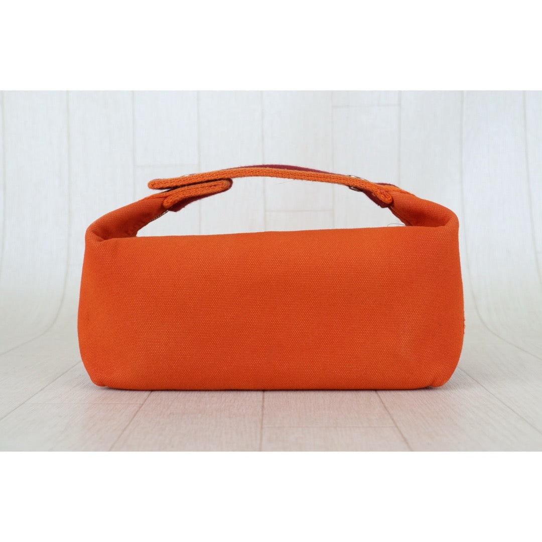 Include Entrupy Certificate of Authenticity｜Very Good ( Rank A)｜ HERMES Bride-a-Brac PM Handbag Orange Feu｜S26090726