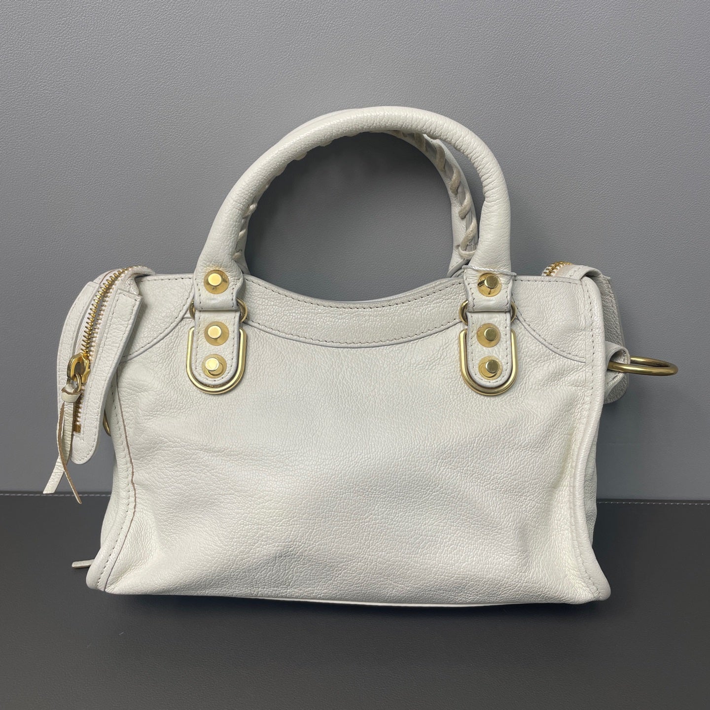 Balenciaga Calf Leather  Le City  Shoulder Bag
