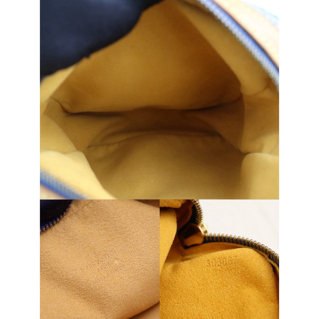 Good ( Rank AB) ｜LV Monogram Denim Blue Camera Bag Shoulder Bag｜H25022407