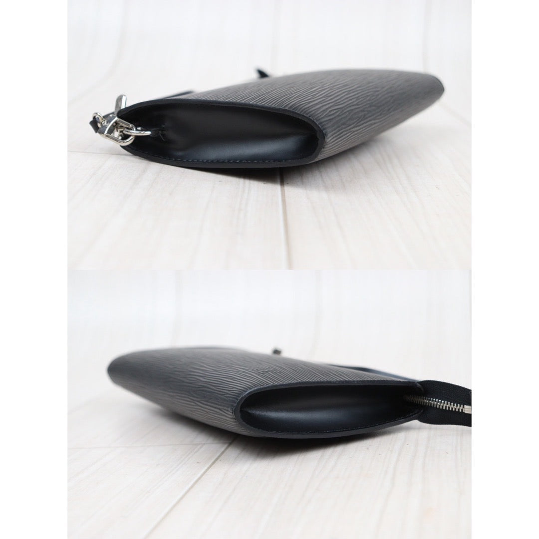 Rank SA ｜LV Epi Pochette Accessoir Handbag With Shoulder Strap Black｜24031304