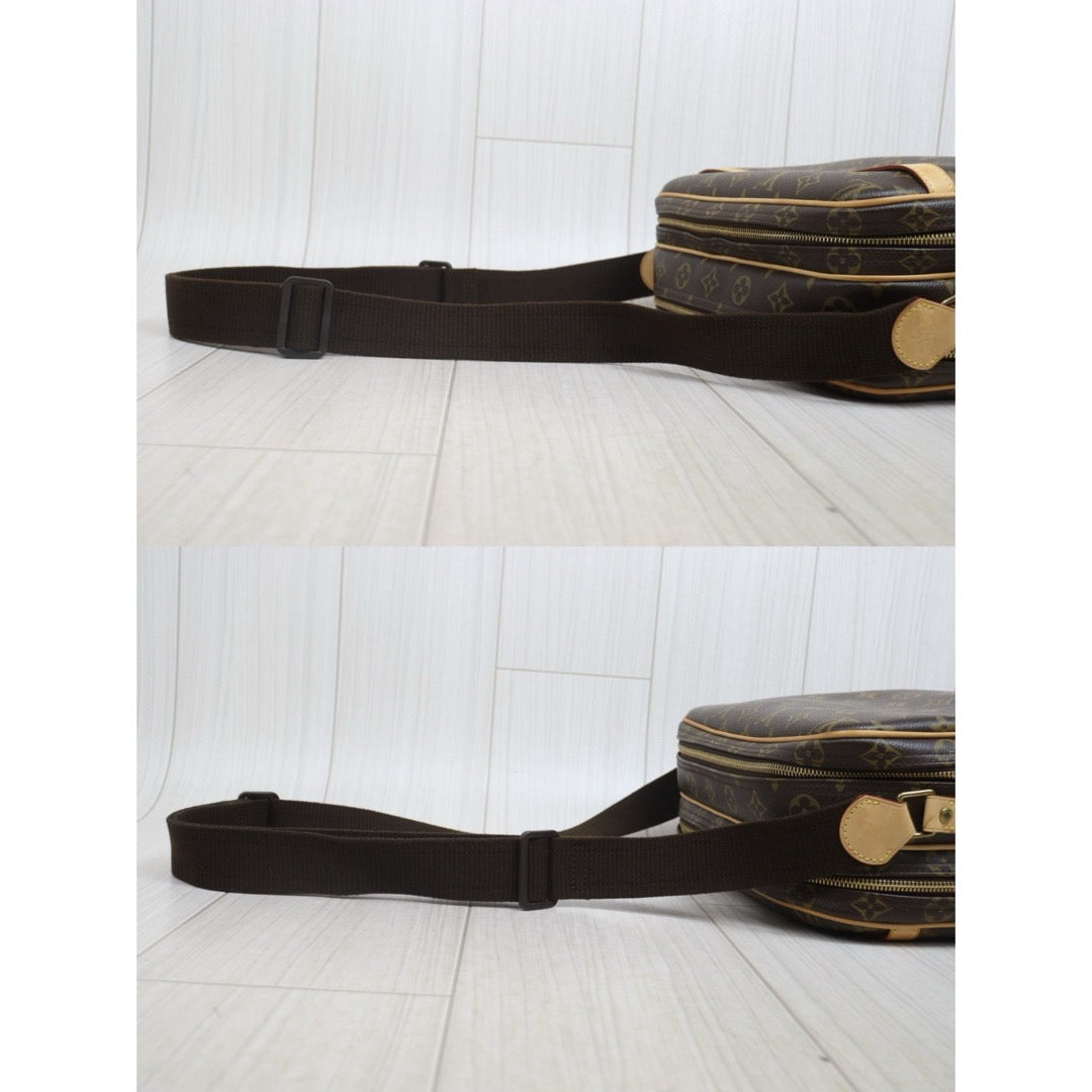 Include Entrupy Certificate of Authenticity｜Very Good ( Rank A) ｜ Louis Vuitton Monogram Reporter PM Shoulder Strap｜26082803