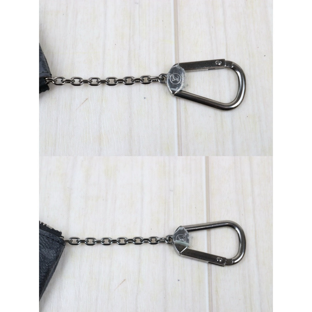 Very Good ( Rank A)｜LV Monogram Pochette Cre Black｜Q25013121