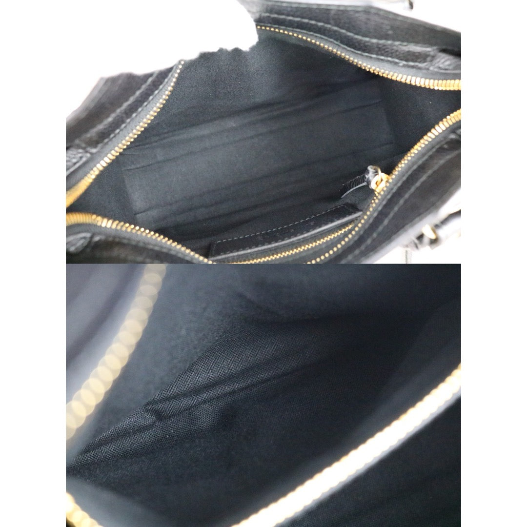Very Good ( Rank A)｜Balenciaga Calf Leather Neo Classic City Black HandBag ｜S25092004