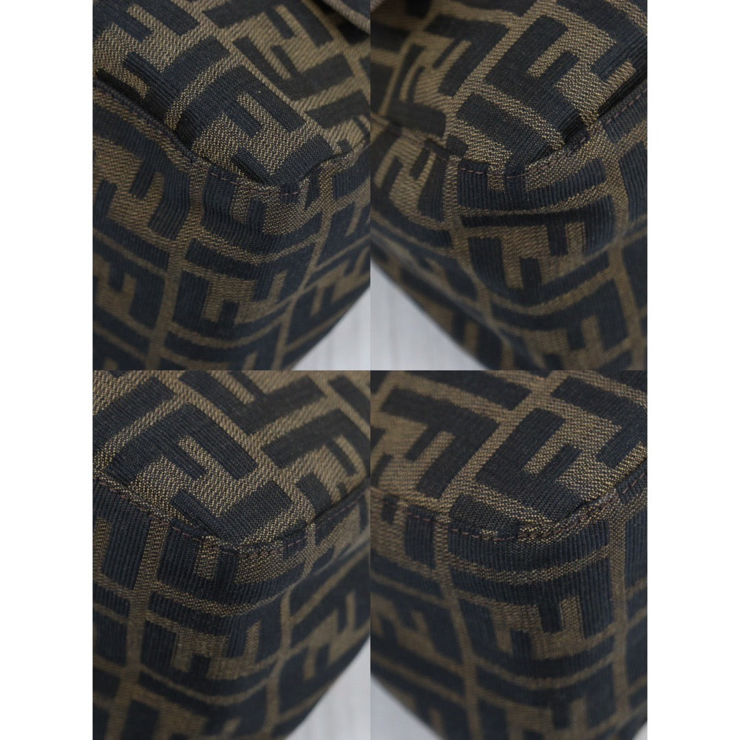 Rank A｜ FENDI Zucca Mamma Baguette Shoulder Bag ｜24030727