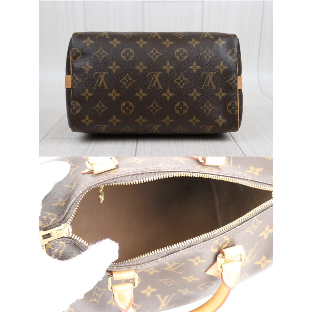 Rank AB ｜ LV Monogram Speedy 25 With Shoulder Strap｜23112714
