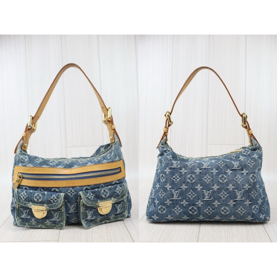 Good ( Rank AB)｜  LV Monogram Baggy Denim Shoulder Bag｜24072503