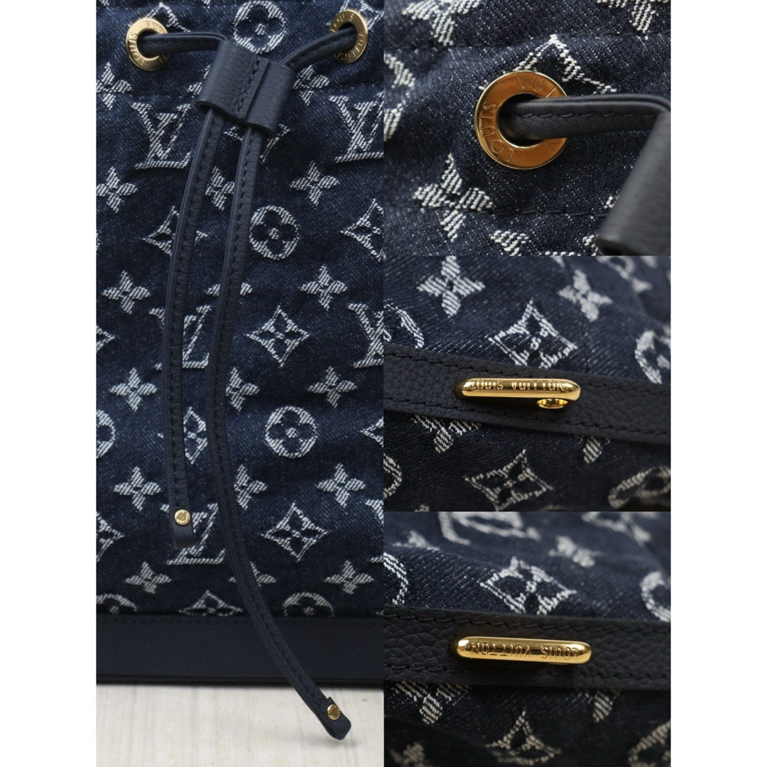 Very Good ( Rank A)｜ LV Monogram Denim Tote Bag Shoulder Bag ｜P24110115