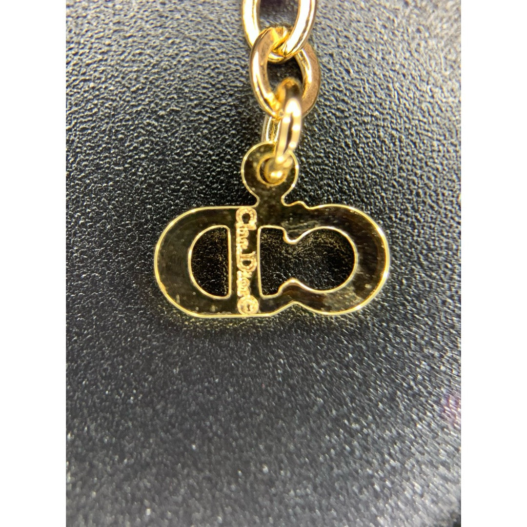Very Good ( Rank A) ｜ Dior CD  Heart Necklace Golden Plated ｜V25110621