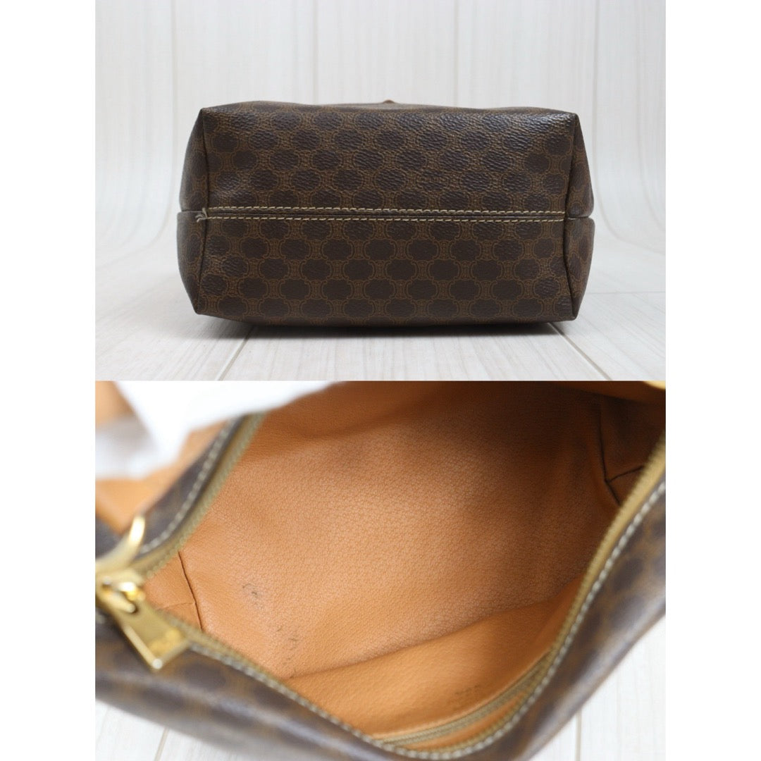 Include Entrupy Certificate of Authenticity｜Good ( Rank AB)｜ CELINE Vintage Macadam Hand Bag ｜26100802