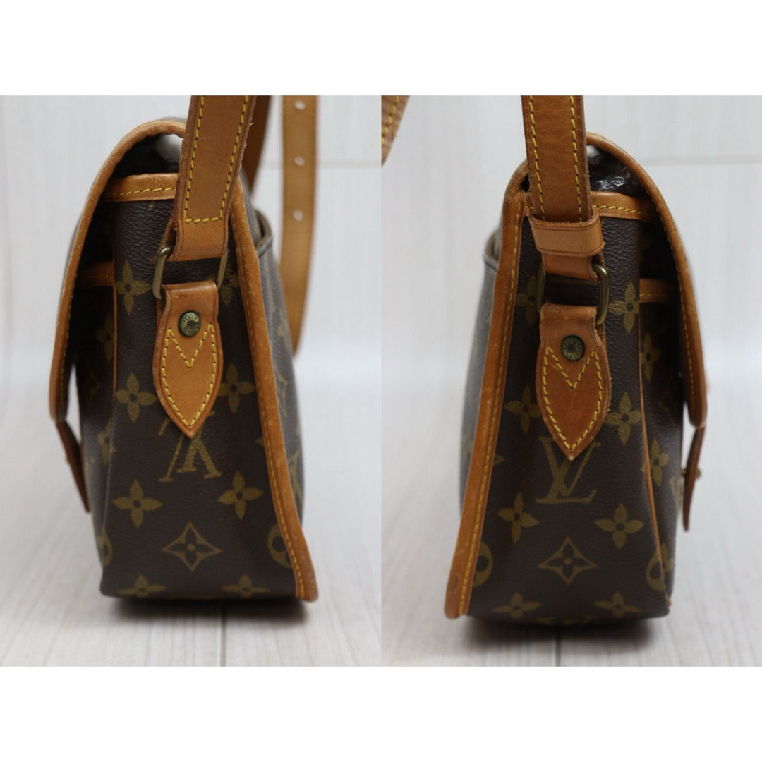 Include Entrupy Certificate of Authenticity｜Fair ( Rank B)｜ Louis Vuitton Monogram Satchel MM Shoulder Bag｜26022004