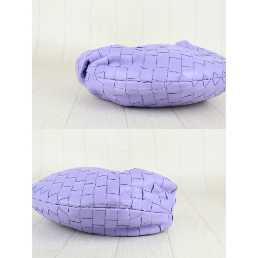 Very Good ( Rank A)｜ Bottega Veneta Lamb Skin Mini Jodie Hand Bag Purple｜H25042218