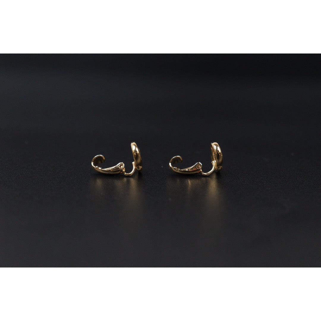 Rank A ｜ Dior CD Earring Gold Plated｜24061331