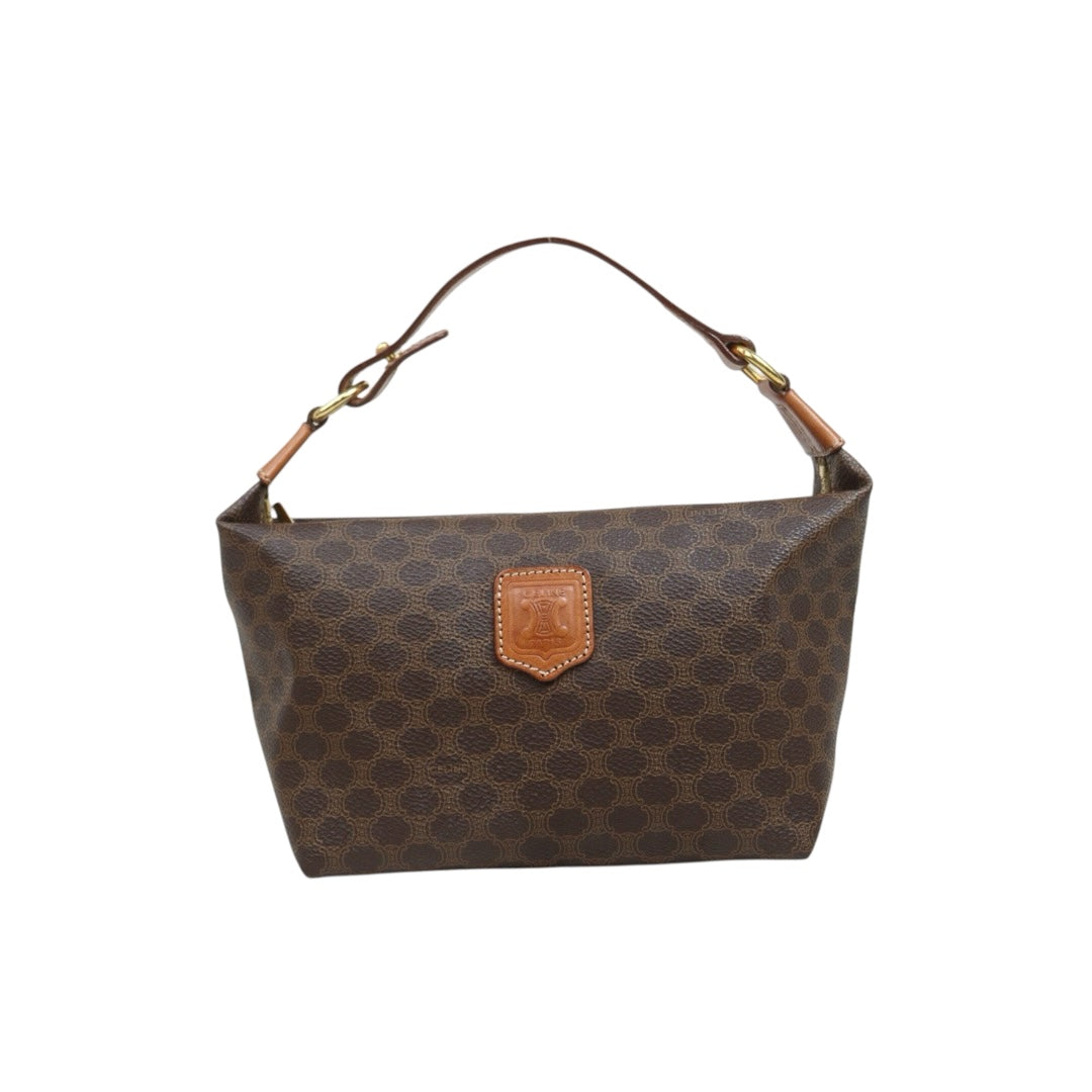 Include Entrupy Certificate of Authenticity｜Very Good ( Rank A)｜ CELINE Macadam Walking Handbag ｜26061808