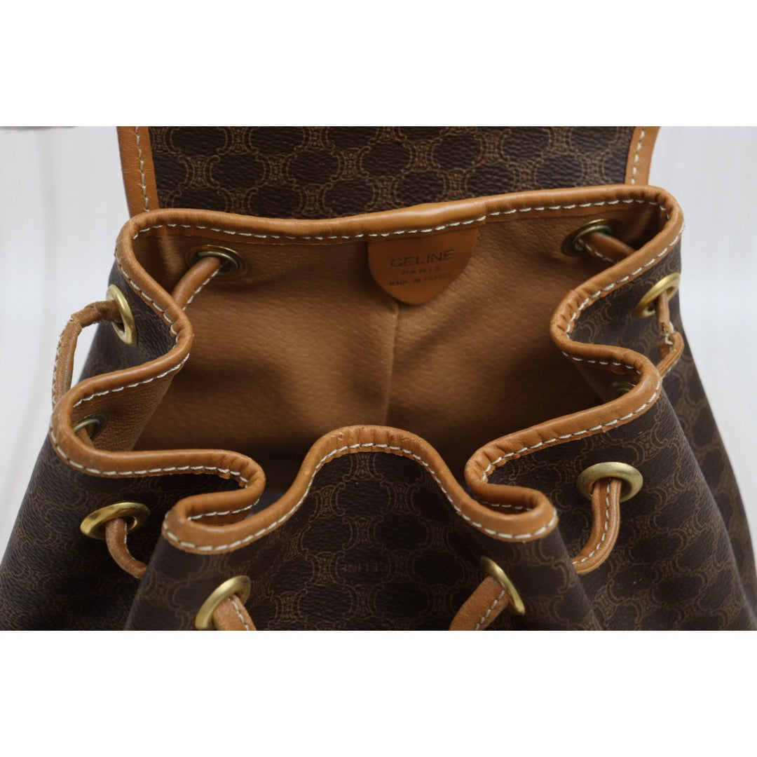 Fair ( Rank B)｜ CELINE Macadam Backpack ｜26012202