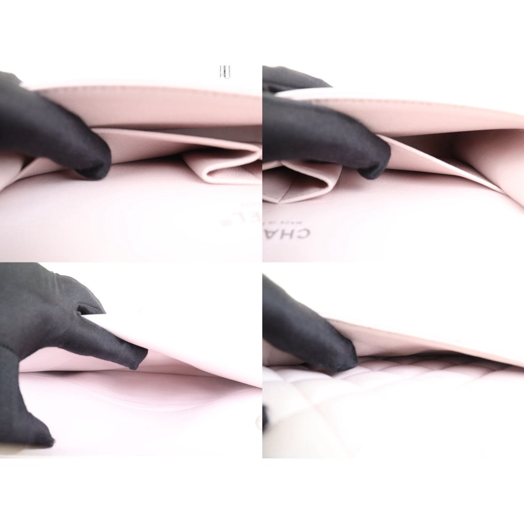 Good ( Rank AB)｜ CHANEL Lamb Skin Matrasse Double Flap 25 Shoulder Bag Pink Made In 2018 Year ｜S25092002