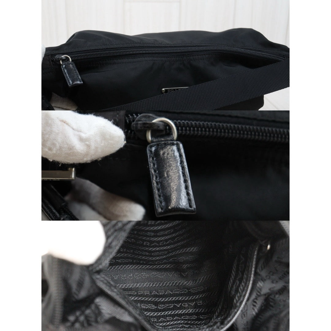 Good ( Rank AB)｜Prada Nylon ShoulderBag Black｜V25061206
