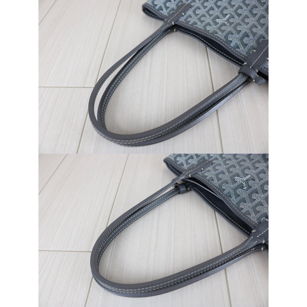 Very Good ( Rank A) ｜ Goyard Anjou Mini Tote Bag Gray｜X25111308