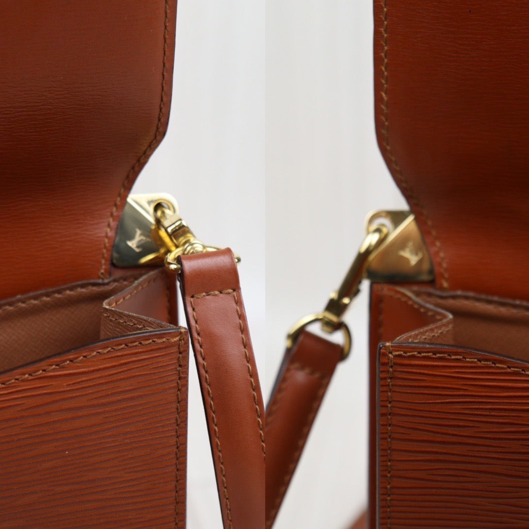 Rank A ｜LV Epi Grenelle Shoulder Bag Brown｜23111201