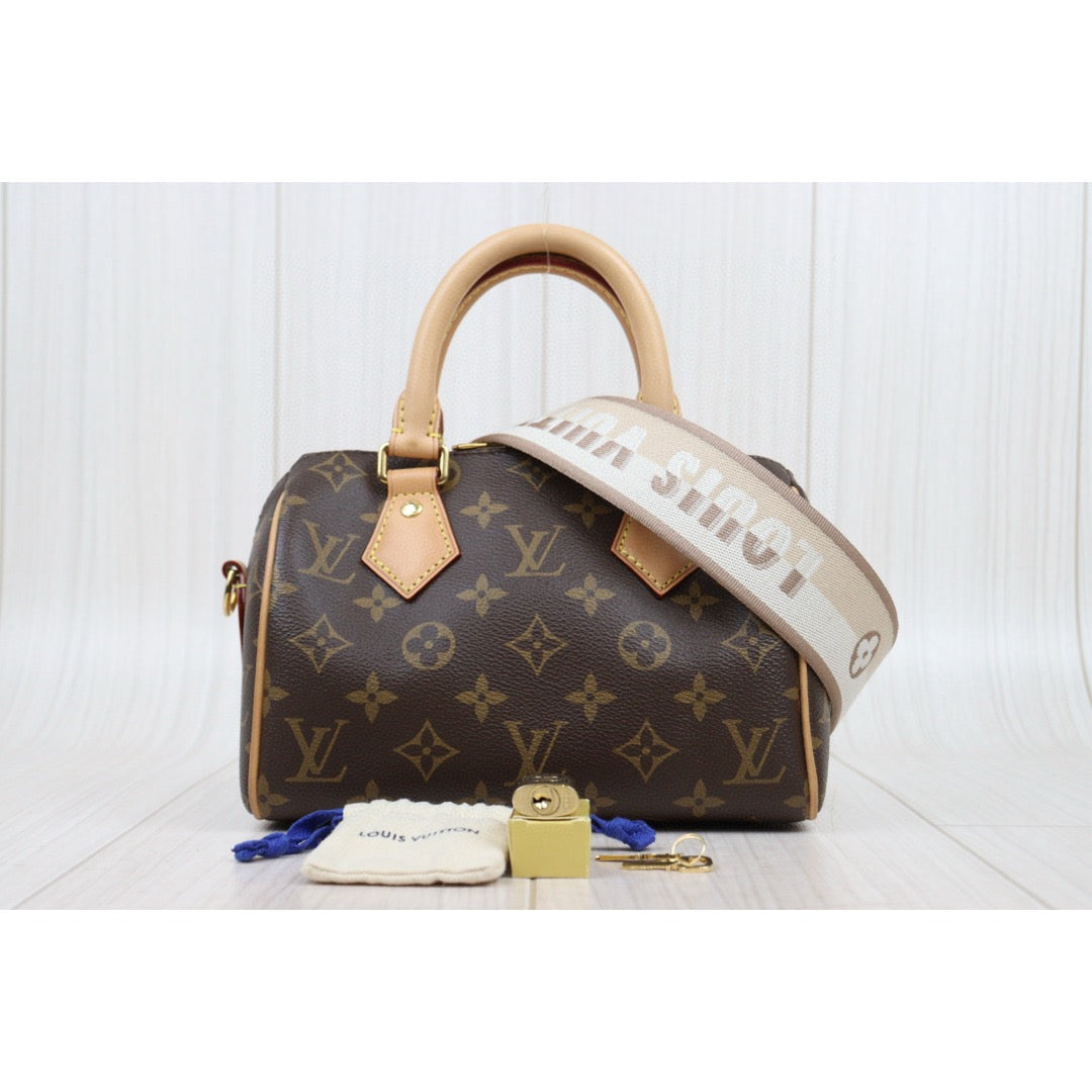 Very Good ( Rank A)｜ LV Monogram Speedy 20 Hand Bag Shoulder Bag IC Chips Model ｜Counter Price ￥345,400JPY｜H25022408