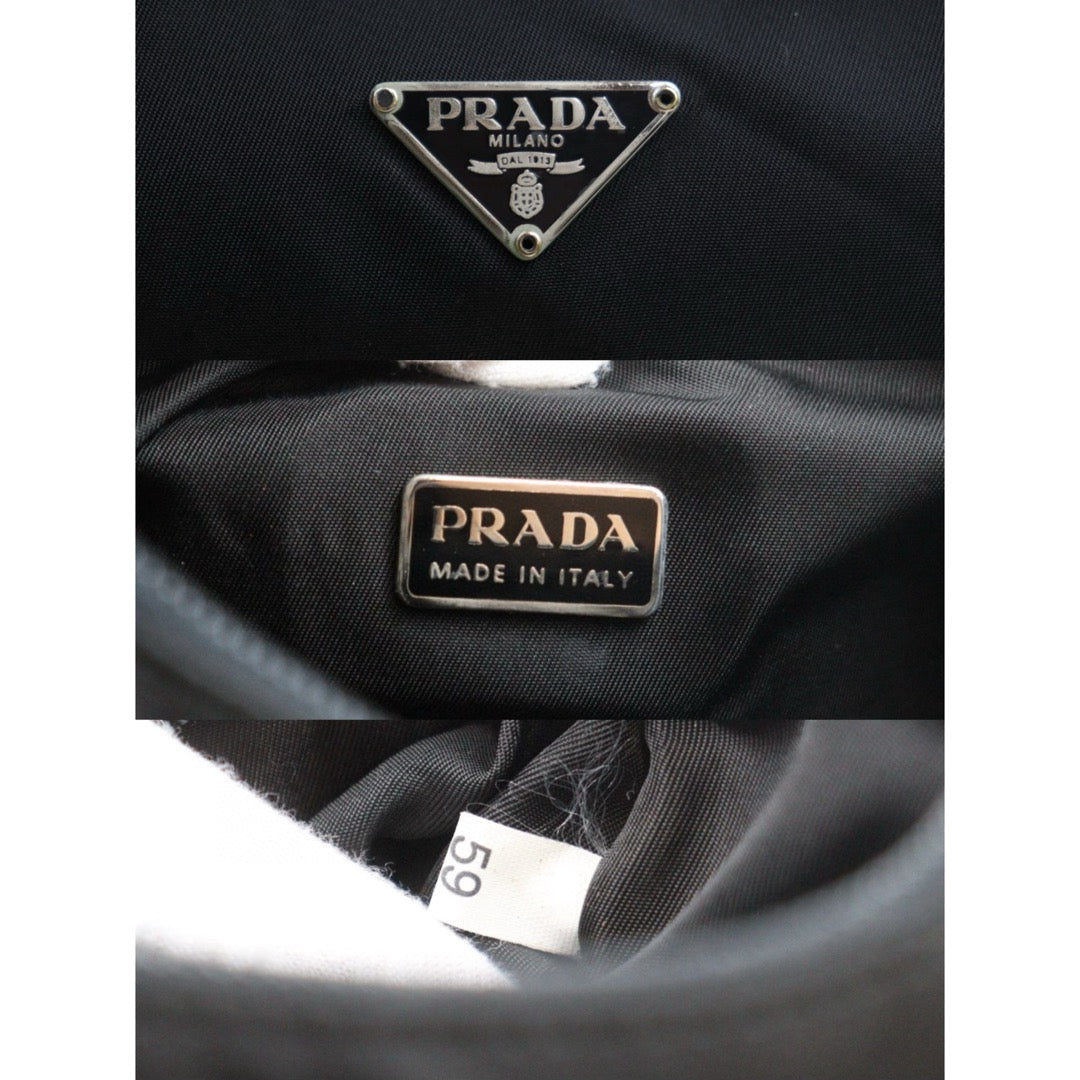 Very Good ( Rank A) ｜ PRADA HOBO HandBag Black｜24111416