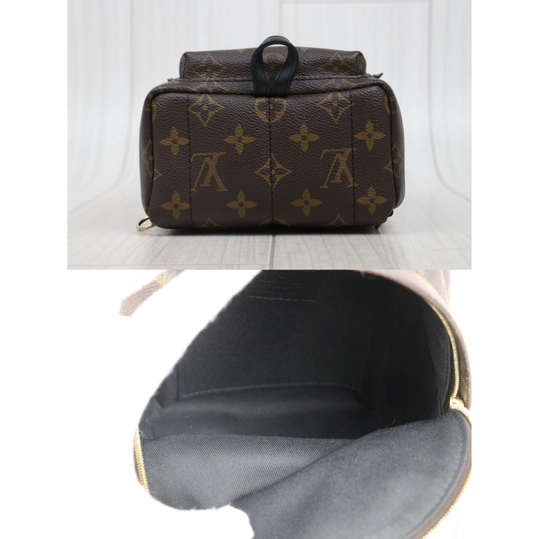 Very Good ( Rank A) ｜  LV Monogram Coated Canvas Mini Palm Springs Backpack｜S25071008