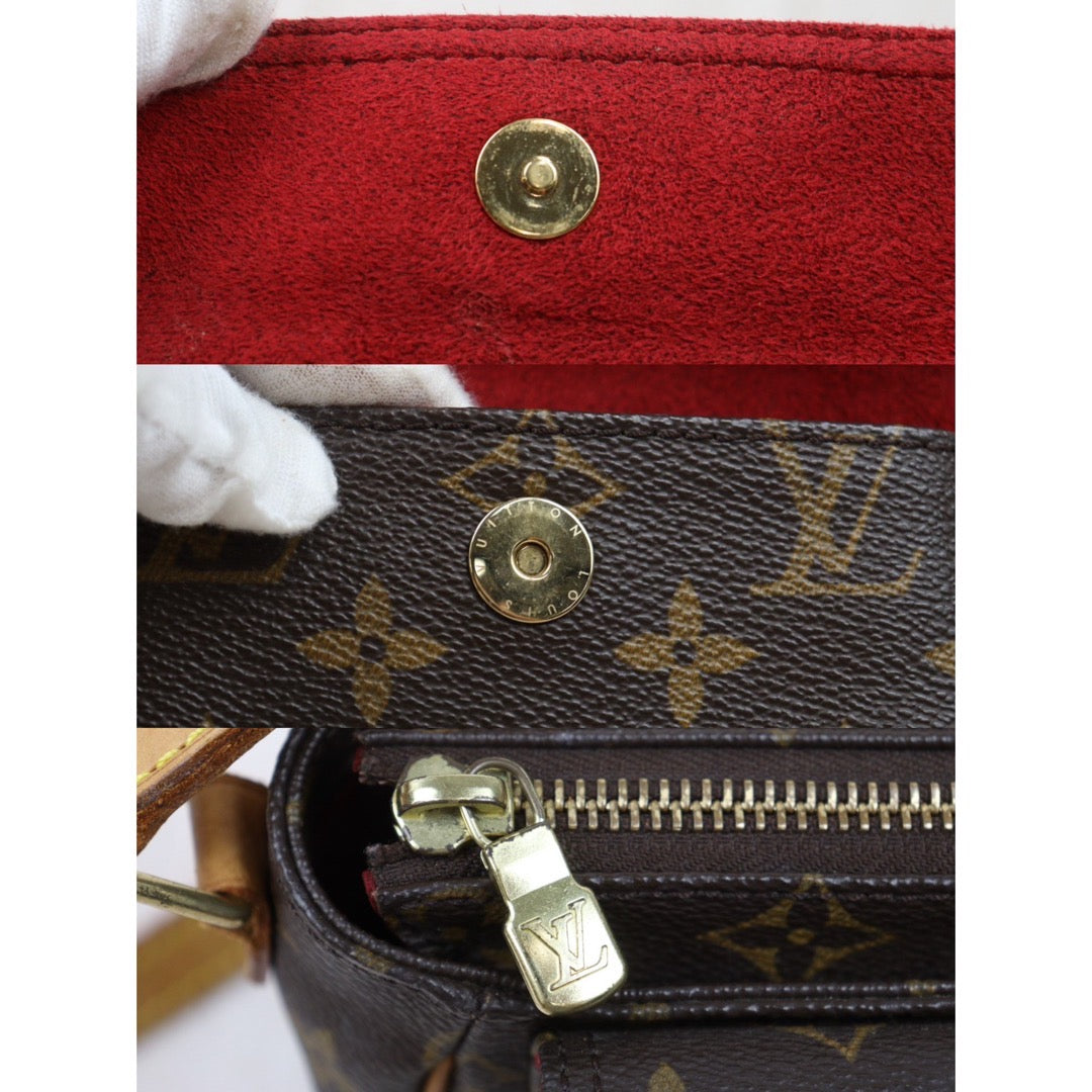 Rank B ｜ LV Monogram Viva cite PM Shoulder Bag ｜Y24060401