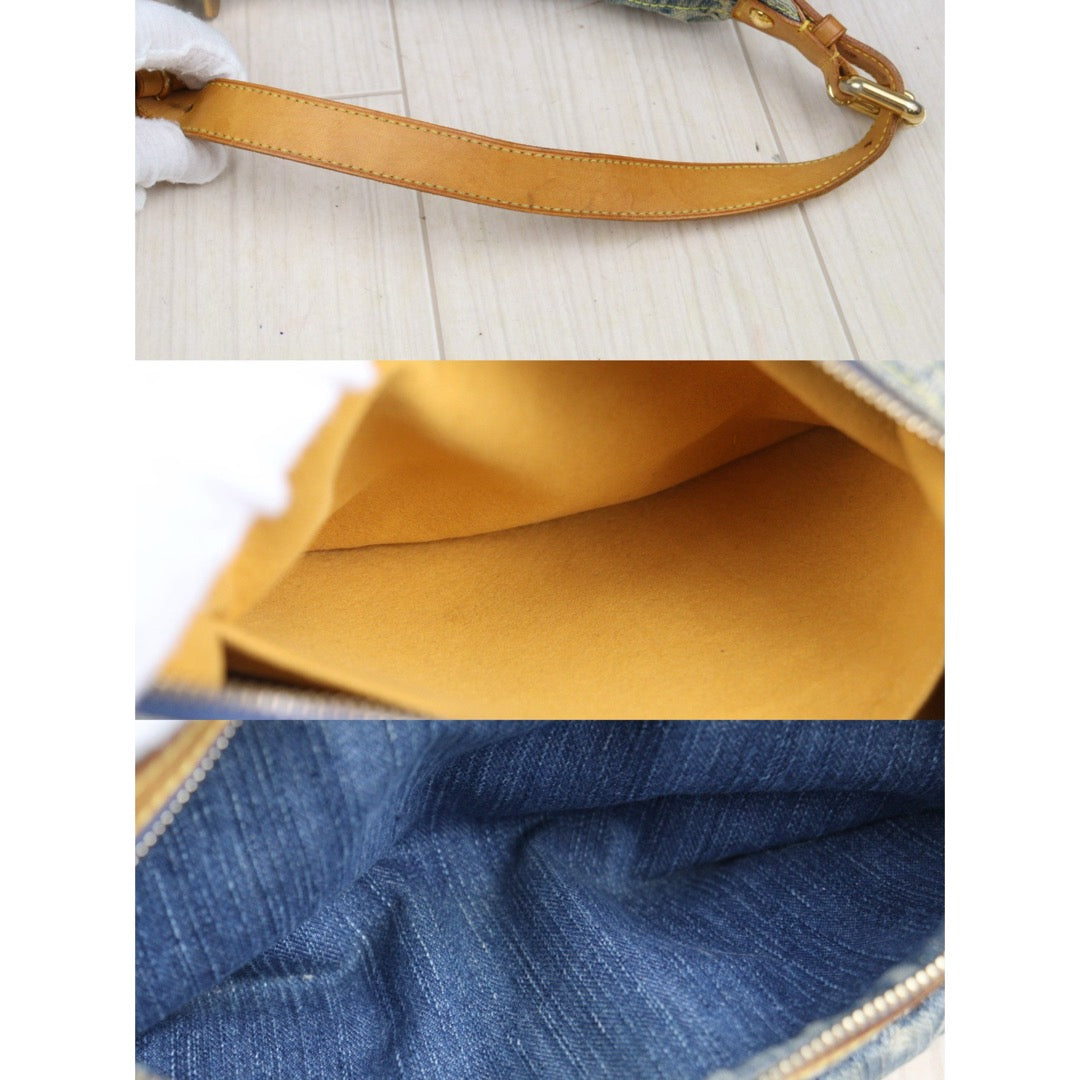 Fair ( Rank B) ｜  LV Monogram Baggy Denim Shoulder Bag｜A25091803