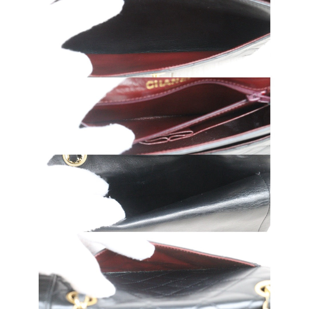 Good ( Rank AB) ｜ CHANEL Paris Limited Series Matrasse Classic Double Flap 22 Shoulder Bag Black Made In 1991-1994 Year｜25061008