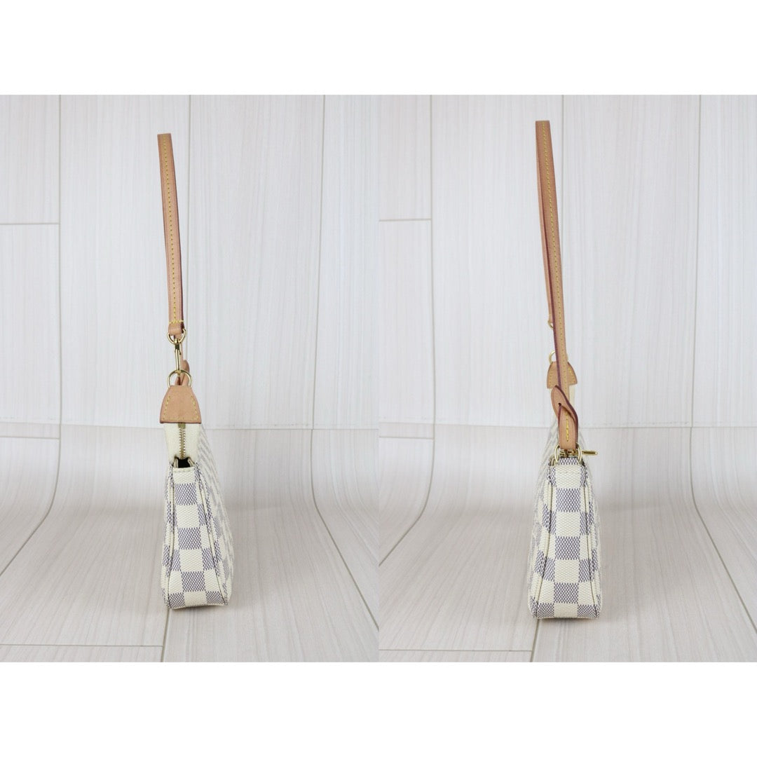 Very Good ( Rank A)｜Full Set LV Damier Azur Pochette Accessoires Current Model｜X25102309