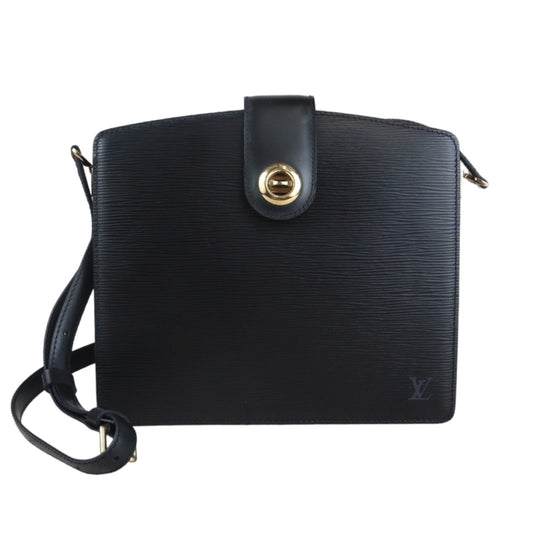 Rank A｜ LV Epi Shoulder Bag Black｜23090720