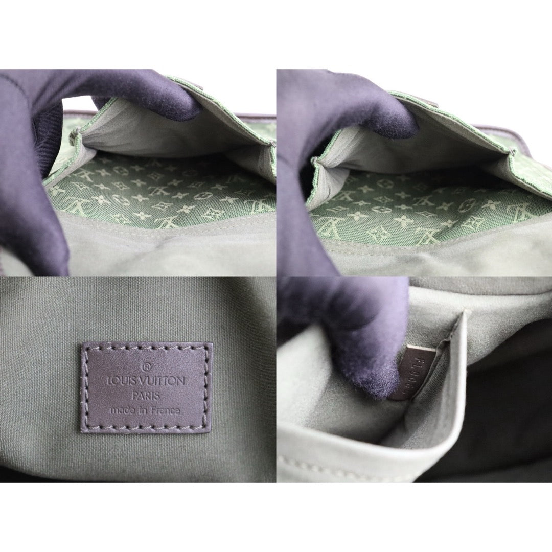 Good ( Rank AB) ｜LV Monogram Denim HandBag Shoulder Bag Green｜H25062301