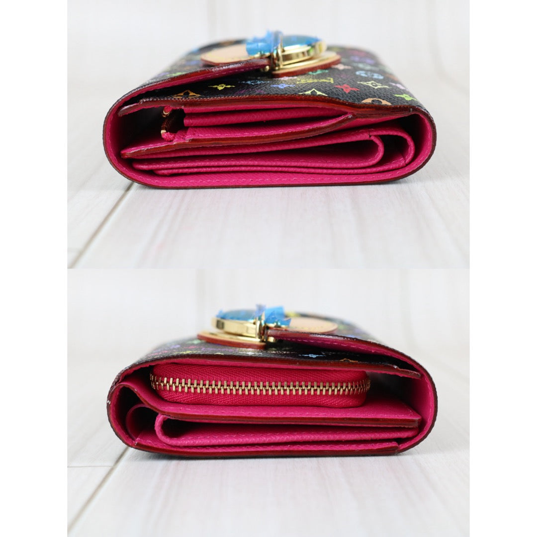 Include Entrupy Certificate of Authenticity｜Excellent（Rank SA）｜Full Set  Louis Vuitton Monogram  Multicolor Portefeuille Joy Wallet ｜X26041107