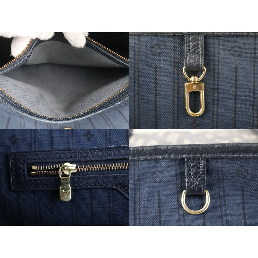 Include Entrupy Certificate of Authenticity｜Good ( Rank AB)｜ Louis Vuitton Monogram Canvas Neverful ShoulderBag  Gray｜S26073115