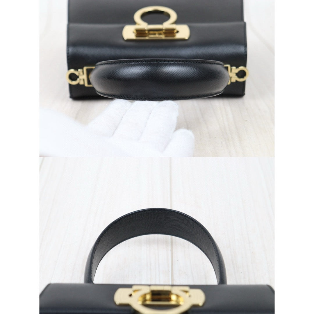 Good ( Rank AB)｜Ferragamo Gancini 2WAY Handbag Shoulderbag｜24111204