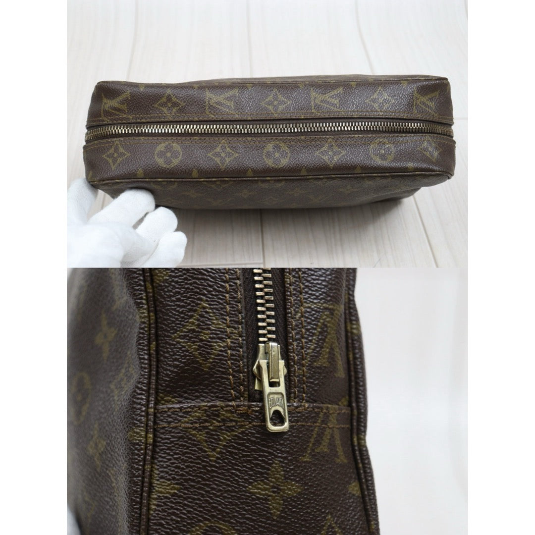 Include Entrupy Certificate of Authenticity｜Good ( Rank AB)｜ Louis Vuitton Truth Toilet 28 Monogram Makeup Pouch｜26060402