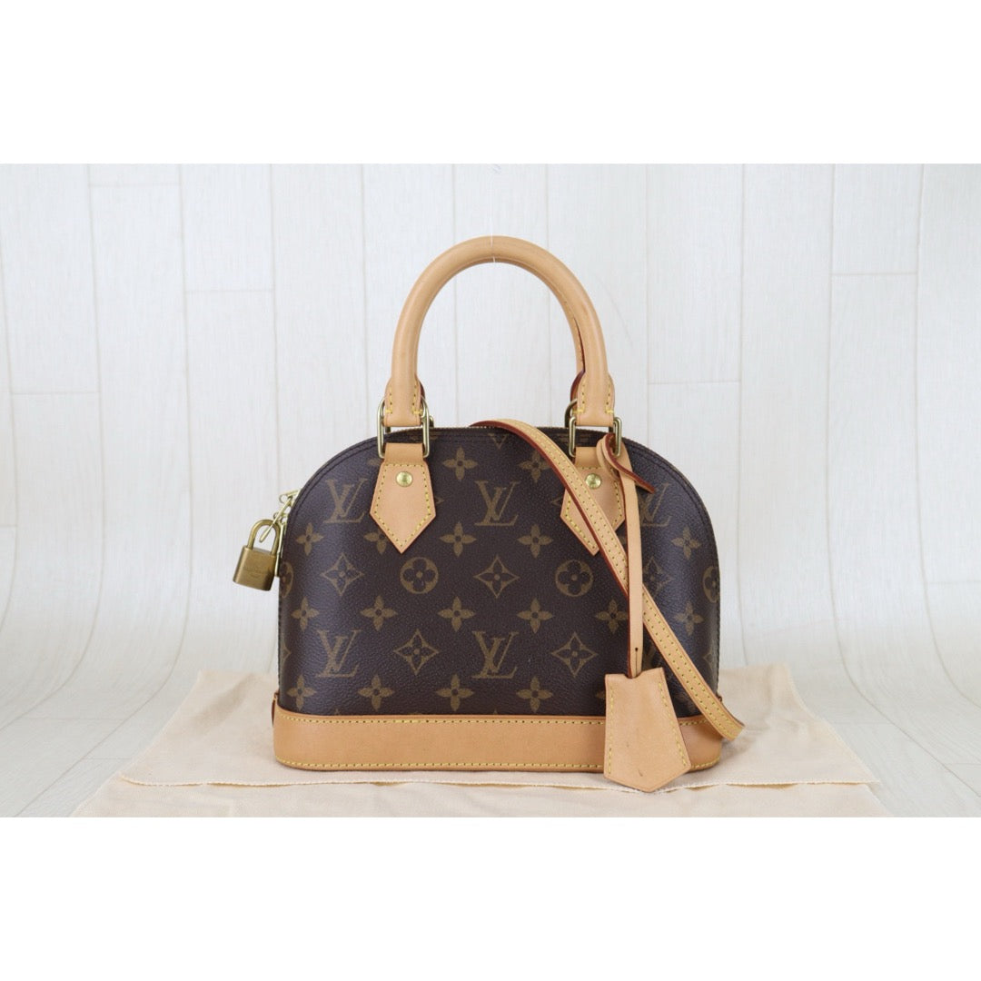 Include Entrupy Certificate of Authenticity｜Good ( Rank AB)｜Louis Vuitton Monogram Alma BB HandBag Shoulder Bag IC Chips Model｜S26051518