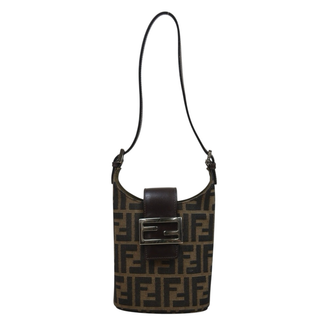 Very Good ( Rank A)｜ FENDI Zucca Mini Potato Case Shoulder Bag ｜25080709