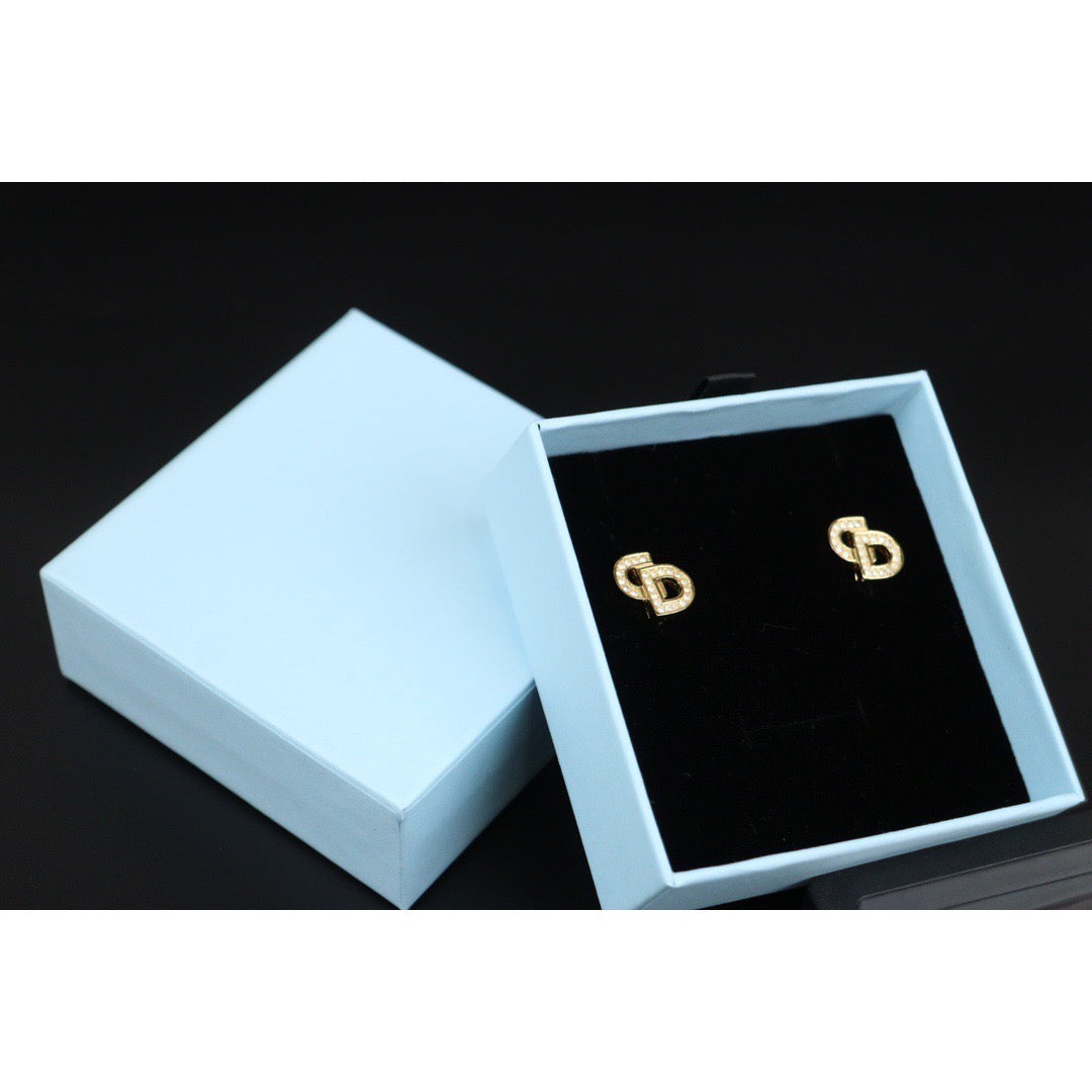 Rank SA ｜ Dior CD Earring Gold Plated｜24030740