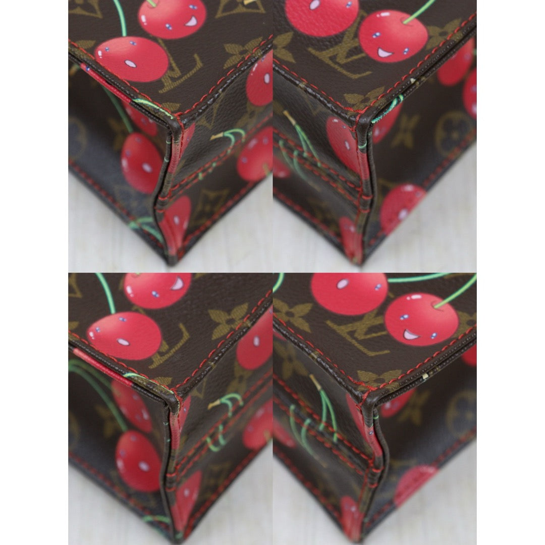 Very Good ( Rank A) ｜ LV Takashi Murakam Cherry Monogram Sac Pra Tote Bag HandBag｜P25080602