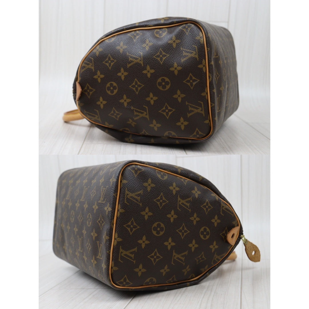 Rank AB｜ LV Monogram Speedy 30 Hand Bag ｜VT25030104