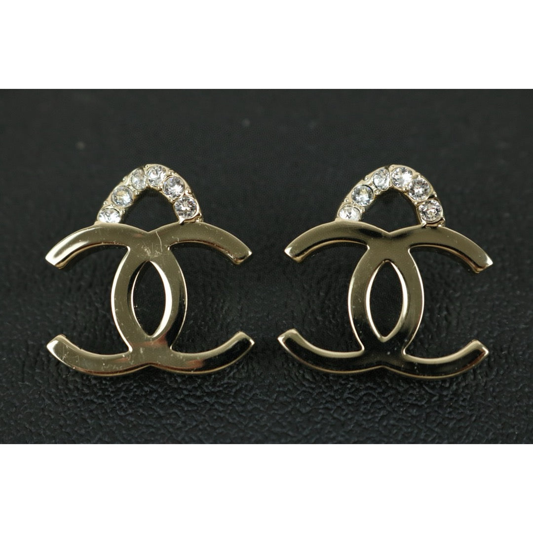 Very Good ( Rank A) ｜CHANEL Diamond COCO Mark Drop Stud Earrings ｜X24111201