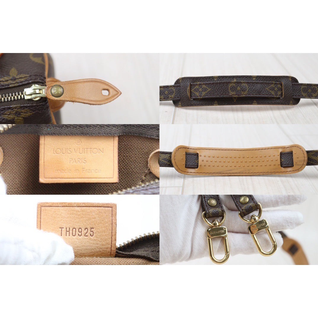 Rank AB ｜ LV Monogram Mini Speedy Handbag With Shoulder Strap｜24050920