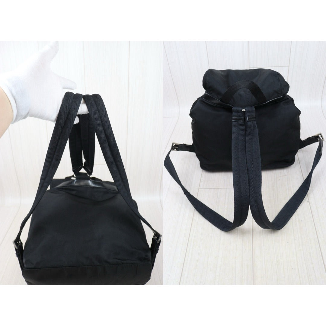 Good ( Rank AB)｜Prada Nylon Backpack Medium Black｜25062614