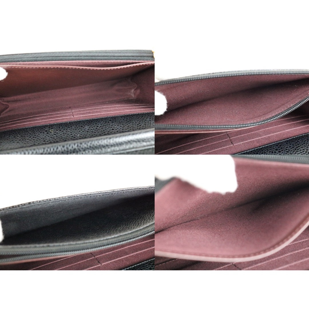 Very Good ( Rank A) ｜Full Set CHANEL Matrasse Chain Caviar Skin WOC19 Shoulder Bag Black Made In 2020Year ｜W25111203