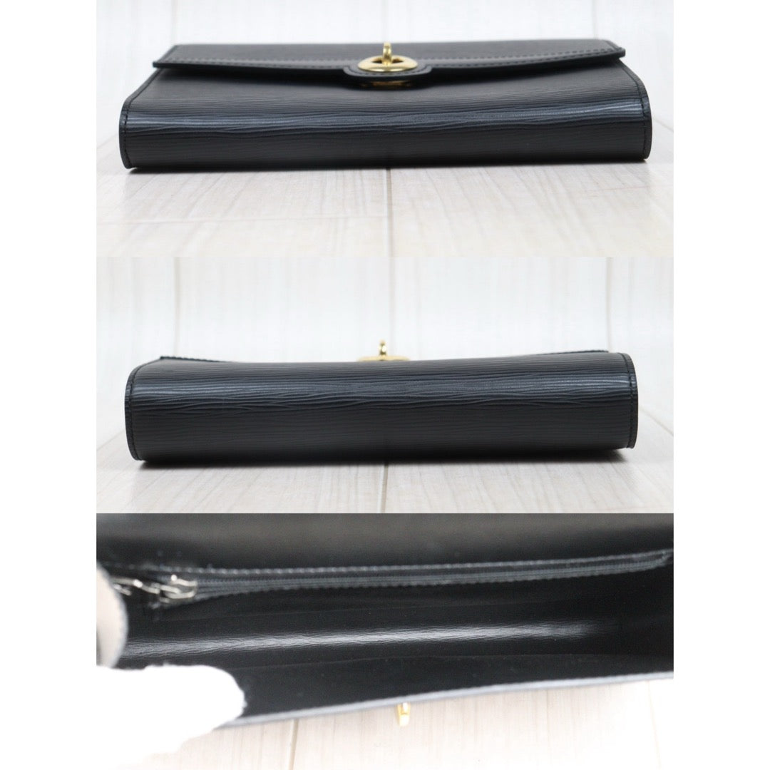Very Good ( Rank A) ｜ LV Epi Pochette Arches 2WAY Clutch Bag Shoulder Bag Black｜25061917