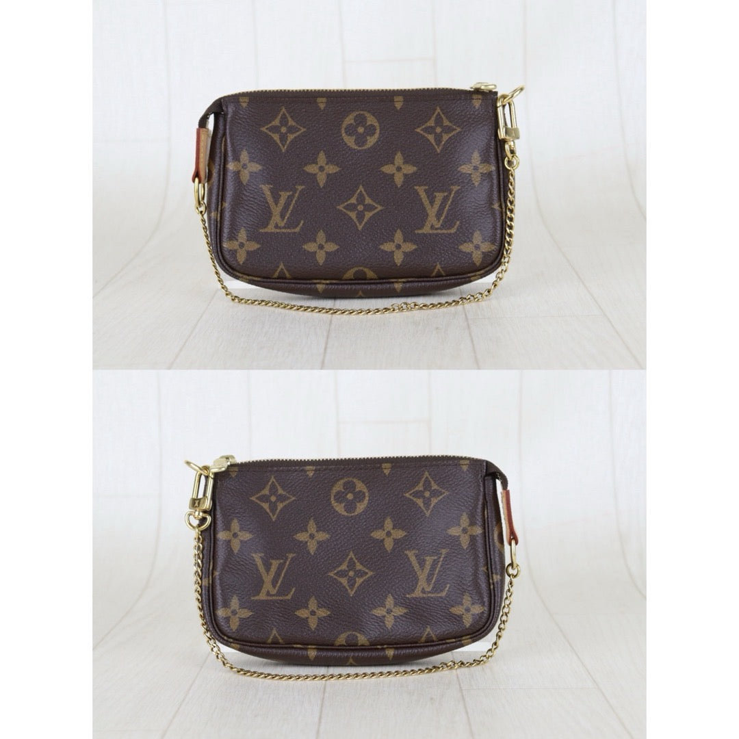 Include Entrupy Certificate of Authenticity｜Very Good ( Rank A) ｜ Louis Vuitton Monogram Mini Pochette Accessoire｜S26071503