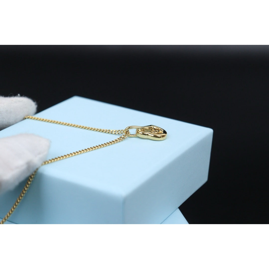 Very Good ( Rank A) ｜ Dior CD  Heart Necklace Golden Plated ｜V25110622